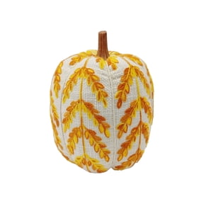 11.5" Leaf Pumpkin Tabletop Dcor by Ashland