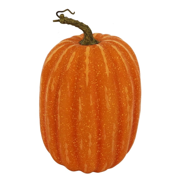 11.5" Light Orange Decorative Pumpkin by Ashland
