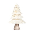 thumbnail image 1 of Evergreen 11.5" Snowy Tree with White Berries Artificial Table Decor, 1 of 2