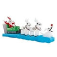 thumbnail image 1 of 11.5 ft. Inflatable Colossal Jack Skellington Christmas Sleigh Scene, 1 of 4