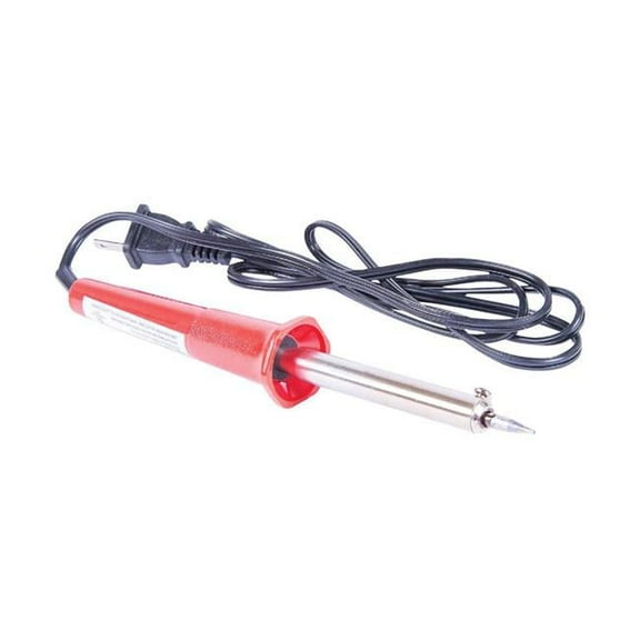 11.5 in. 25 watts Iron Corded Soldering, Red