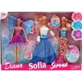 thumbnail image 1 of 11.5 in. Diana, Sofia & Serena Dolls - Case of 12 - Pack of 12 - 3 Piece, 1 of 1