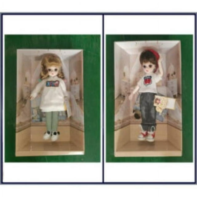 11.5 in. Mini Me Twin Dolls, Set of 2