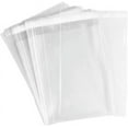 thumbnail image 1 of 11.5" x 15.5" 100 Clear Cello Bags Adhesive 2 mils Self Sealing OPP Plastic Gift Bags for Clothing T-Shirt Storage Envelope Gift Cellophane Wrap with Knurling Edges, 1 of 5