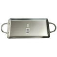 thumbnail image 1 of 11.5 x 19 in Rectangular Mexican Style Comal Stainless Steel Griddle Pan, 1 of 2