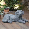 thumbnail image 1 of 11.5 x 25 x 13 in. Labrador Puppy Garden Statue, 1 of 1