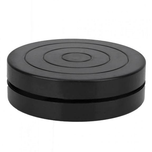 11.5cm Double-Sided Plastic Ceramic Wheel Small Art Class Ceramic Sculpture Turntable Clay Plastic Turntable Model Making Auxiliary Tool