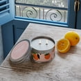thumbnail image 1 of 11.5oz 2-wick Tin Candle - Champagne & Citron, 1 of 3