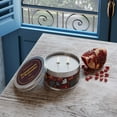 thumbnail image 1 of 11.5oz 2-wick Tin Candle - Pomegranate & Pomander, 1 of 3