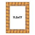 thumbnail image 1 of 11.5x17 Frame Beige Real Wood Picture Frame Width 3 inches | Interior Frame Depth 0.5 inches |, 1 of 8