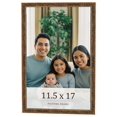 thumbnail image 1 of 11.5x17 Frame Gold Kingsley Distressed Solid Wood Picture Frame Width 0.75 Inches | Interior Frame, 1 of 8