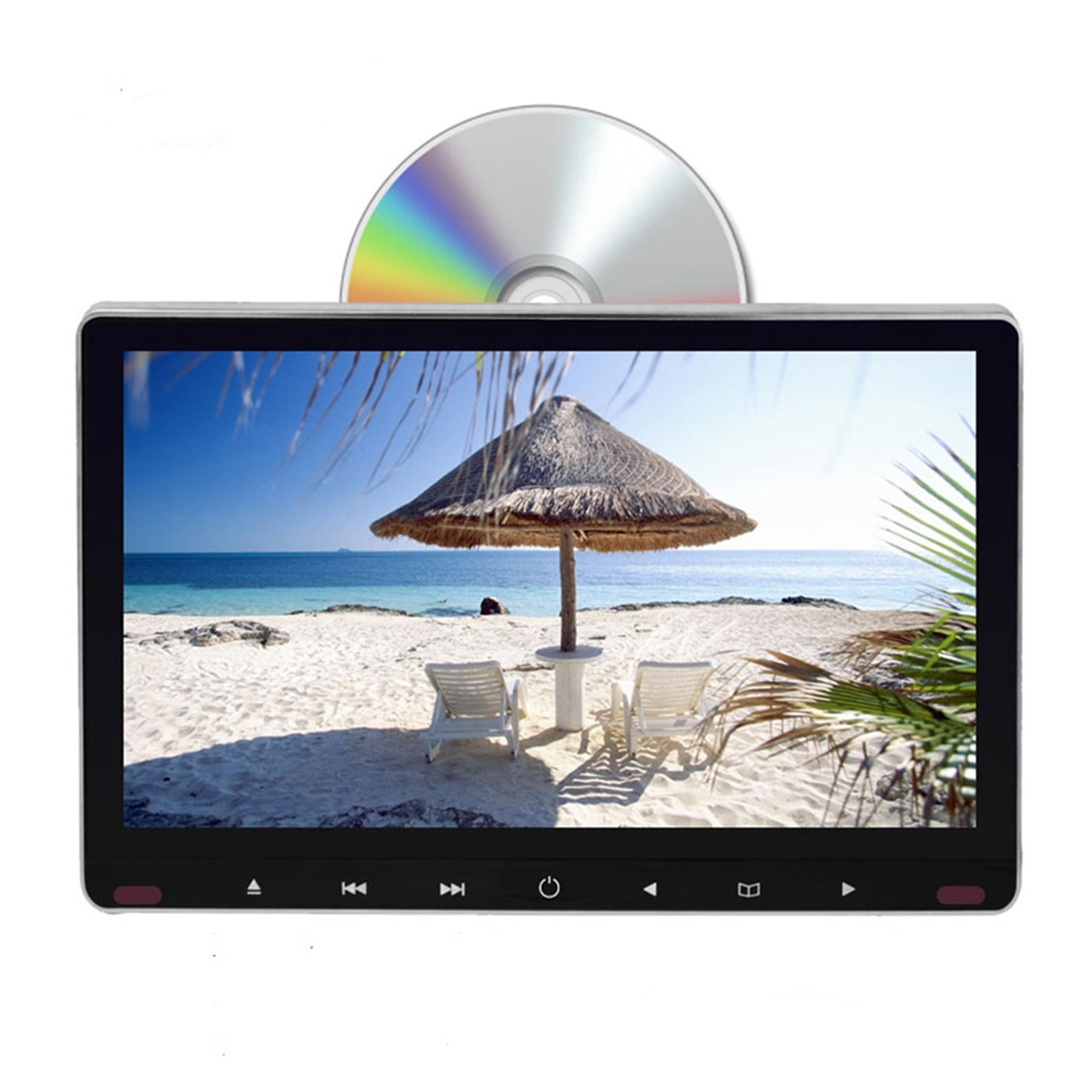 11.6 Inch Car Headrest Monitor DVD MP5 Video Player 1080P HD USB/SD ...