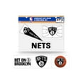 thumbnail image 1 of Brooklyn NBA Nets Set of 6 Removable Wall Decal Stickers, 1 of 5