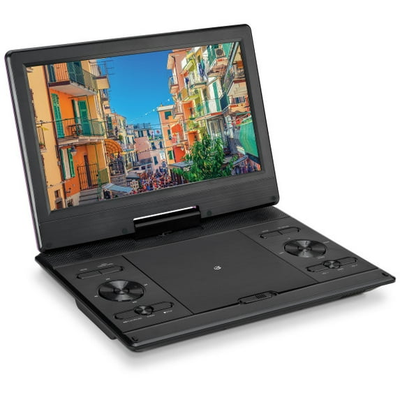 GPX PDB1214BDL 11.6" Portable DVD Player with Headphones - Light Purple