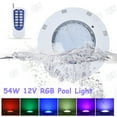 thumbnail image 1 of 11.6" RGB LED Underwater Remote Control Swimming Pool Lamp Light, 1 of 11