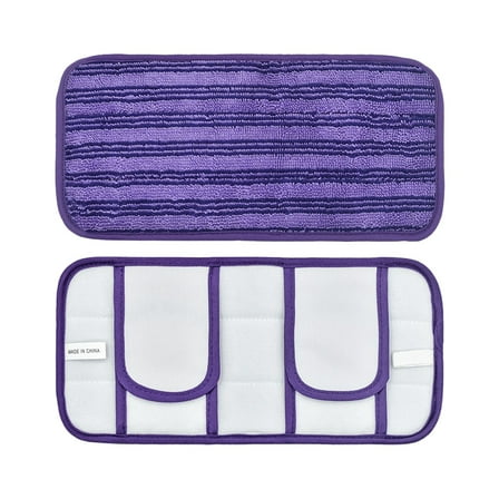 11.6 inch Reusable Mop Pads Microfiber Spray Mop Replacement Heads for Wet/Dry Mops Compatible with Bona Floor Care System