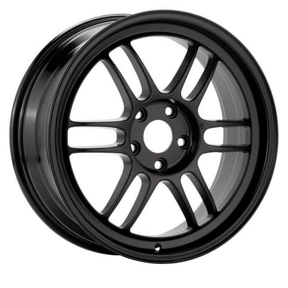 11.64 lbs RPF1 15 x 8 in. 4 x 100 Bolt Pattern 28 mm Offset 5 Hub Bore Black Wheel