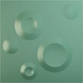 thumbnail image 1 of 11 7/8"W x 11 7/8"H Cole EnduraWall Decorative 3D Wall Panel, Universal Pearl Metallic Sea Mist (Covers 0.98 Sq. Ft.), 1 of 6