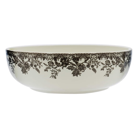 11.7" Fall Floral Ceramic Bowl by Ashland