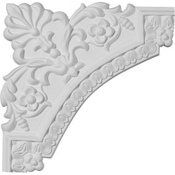 11.75 In. W X 11.75 In. H Architectural Lanarkshire Panel Moulding Corner