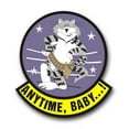 thumbnail image 1 of 11.75 Inch Navy F-14 Tomcat Patch Vinyl Transfer Decal, 1 of 1