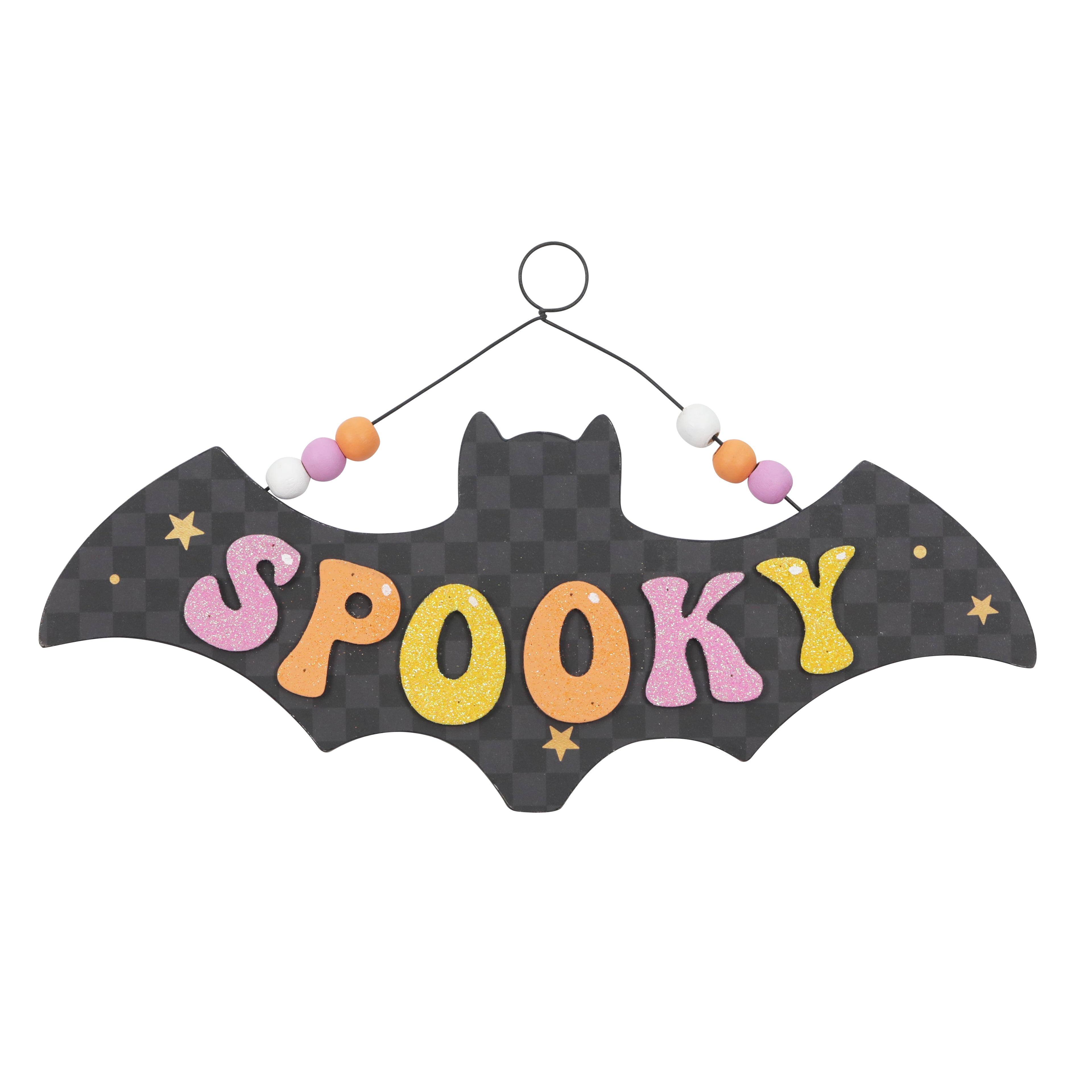 11.75" Spooky Bat Wall Hanging by Ashland-Halloween Decorations for Home