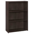 thumbnail image 1 of 11.75" x 24.75" x 35.5" Cappuccino 3 Shelves  Bookcase, 1 of 5