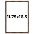 thumbnail image 1 of 11.75x16.5 Frame Brown Bamboo with Dark Coffee/Walnut Finish | Solid Wood Picture Frame Width 0.75, 1 of 8