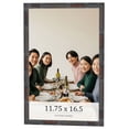 thumbnail image 1 of 11.75x16.5 Frame Brown Bamboo with Dark Coffee/Walnut Finish | Solid Wood Picture Frame Width 0.75, 1 of 8