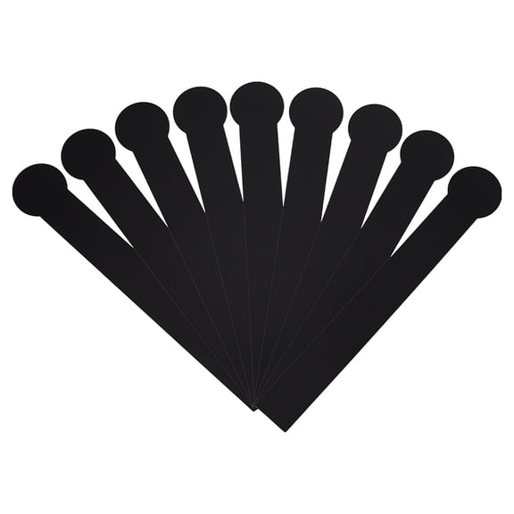 11.81.97 Inch Library Book Dividers 36Pcs Black Comic Book Dividers Library Shelf Marker for Home Study Room Library Exhibition Show and Teacher Supplies DIY