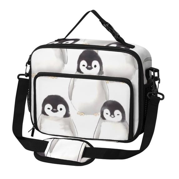 11.8×9.6in Large Capacity Rectangular Lunch Bag Durable Storage ...