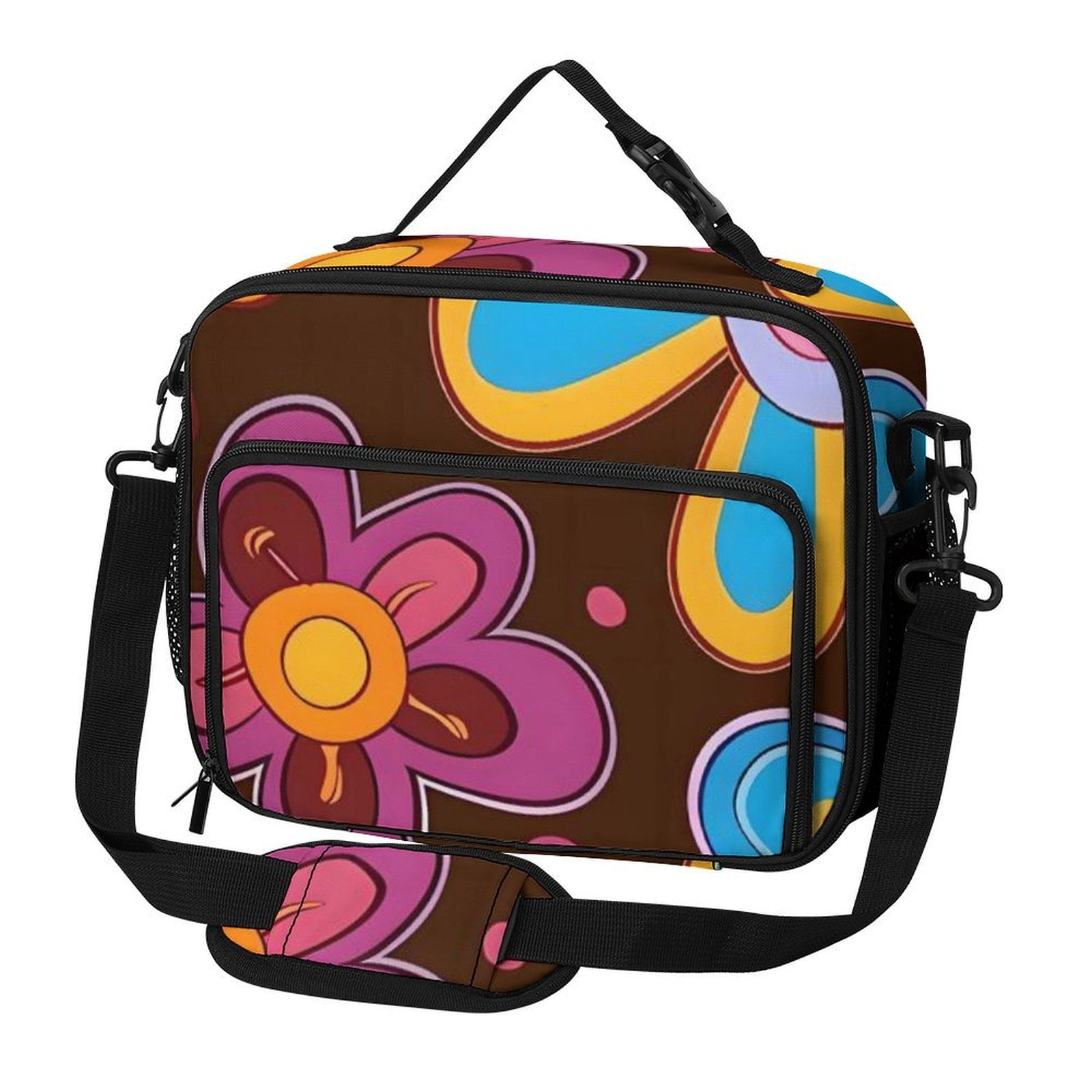 11.8×9.6in Large Capacity Rectangular Lunch Bag Durable Storage ...