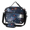11.8×9.6in Large Capacity Rectangular Lunch Bag Durable Storage ...