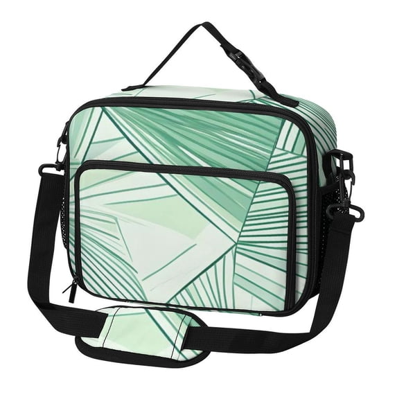 11.8×9.6in Large Capacity Rectangular Lunch Bag Durable Storage ...