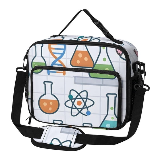 11.8×9.6in Large Capacity Rectangular Lunch Bag Durable Storage ...