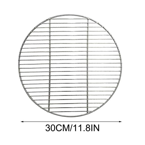 11.8" Bottom Fire Grate BBQ High Heat 304 Stainless Steel Charcoal Fire Grate Fits XLarge Big Green Egg Fire Box,Fire Grate fit Grill Parts Charcoal Grate Replacement Accessories(11.8")