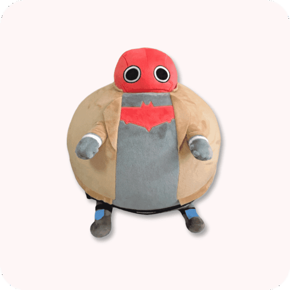 11.8" Fat Jason Todd Fatson Plushies - Chibi Style Anime Plushie Doll Soft Cotton Stuffed Animals Dolls Collectible Toys Birthday Christmas Gifts for Boys Girls