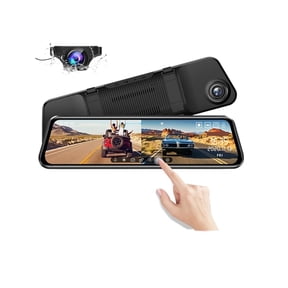 11.8" Full Screen RearView Dash cam Touching Stream Mirror Car Dvr Camera FHD Video Recorder Night vision ,Touchscreen Innovation