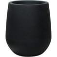 thumbnail image 1 of 11.8" H Resin Tall Planters for Outdoor Plants, Modern Black Round Tapered Plastic Flower Pot for Outdoor and Indoor Plants, Large Plant Pot with Drainage Holes and Rubber Plug for Home Garden Patio, 1 of 10