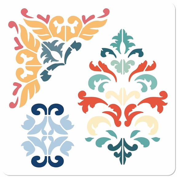 11.8 Inch Bird Stencil Large Birds on Tree Branch Flower Templates Hollow Out Plastic Silhouette Sign Drawing Reusable Template