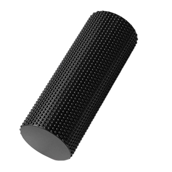 11.8 Inch EVA Foam Roller for Muscle Recovery and Deep Tissue Massage Black