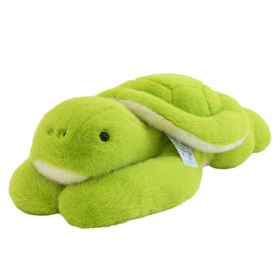 11.8 Inch Green Turtle Plush – Soft Sea Turtle Stuffed Animal Figure for Home Ornament