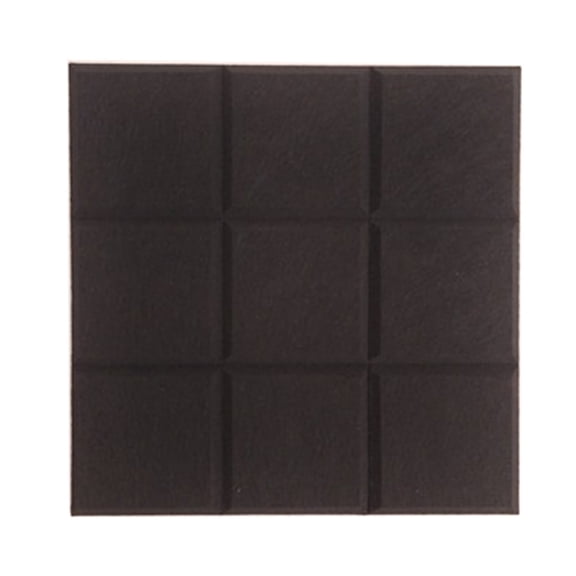 11.8 Inch Nordic Felt Letter Message Board with Wall Adhesive Background-black-