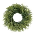 thumbnail image 1 of 11.8 Inch Norfolk Pine Wreath – Realistic Artificial Green Christmas Wreath for Front Door, Wall, Window, Mantle, Outdoor Holiday Decoration, 1 of 8