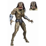 11.8-Inch Predator Action Figure - Unarmored Assassin Predator Deluxe Ultimate Action Figure