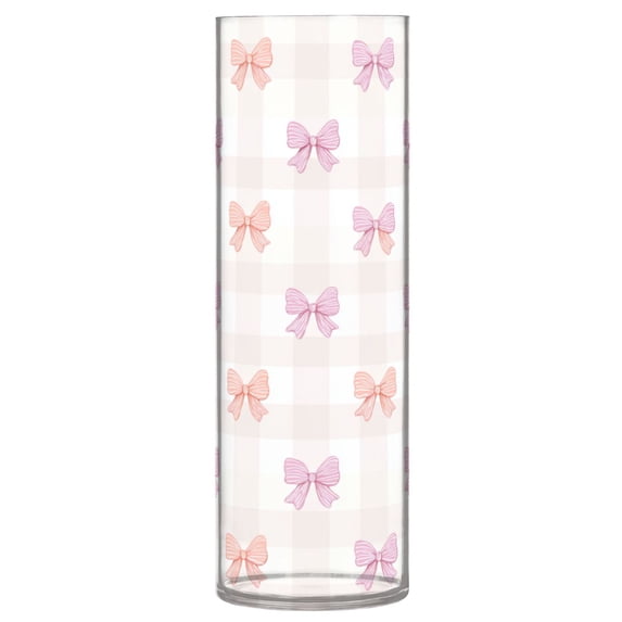 11.8 Inch Unbreakable Clear Plastic Vase Cylinder Flower Vase ...
