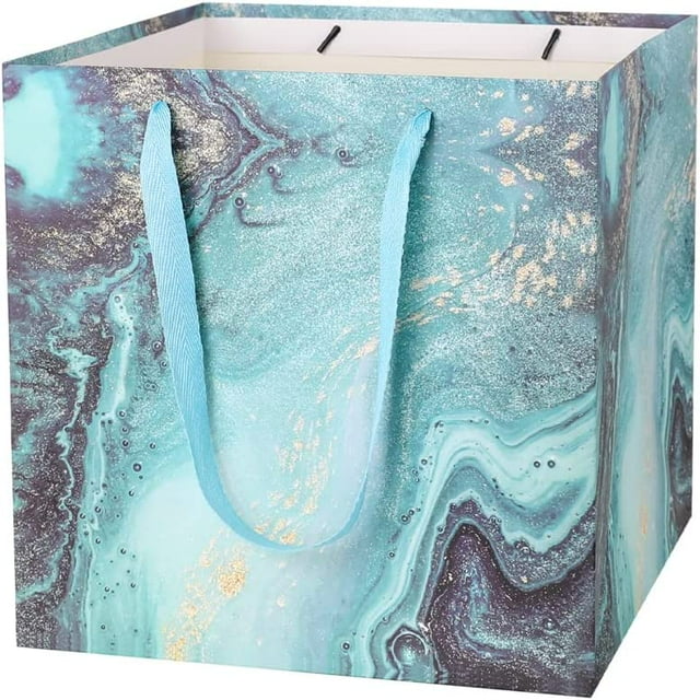 11.8" Large Gift BagSquare Reusable Gift Bags Large for Birthday