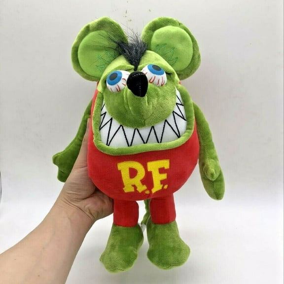 11.8" New RAT Green Stuffed Plush Toy Cartoon Animal Doll Kids Gift -30cm