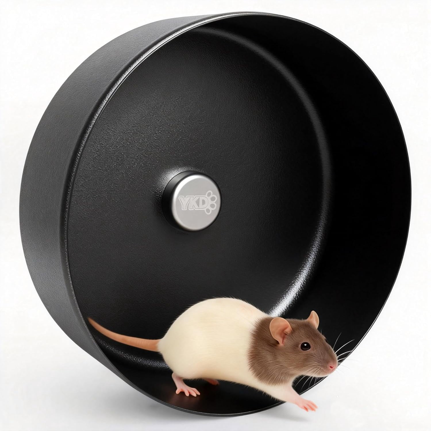 11.8" Silent Hamster Exercise Wheel, Aluminum Alloy Noiseless Running Wheel for Syrian Hamsters, Fancy Rat, Hedgehogs and Small Pets