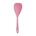 thumbnail image 1 of 11.8'' Silicone Spoon Spatula,Heat-Resistant Food Grade Rubber Spoonula with Seamless Design,Non-Stick Flexible Scraper Kitchen Cooking Spoon Baking Tool for Mixing, Scraping(Pink), 1 of 9